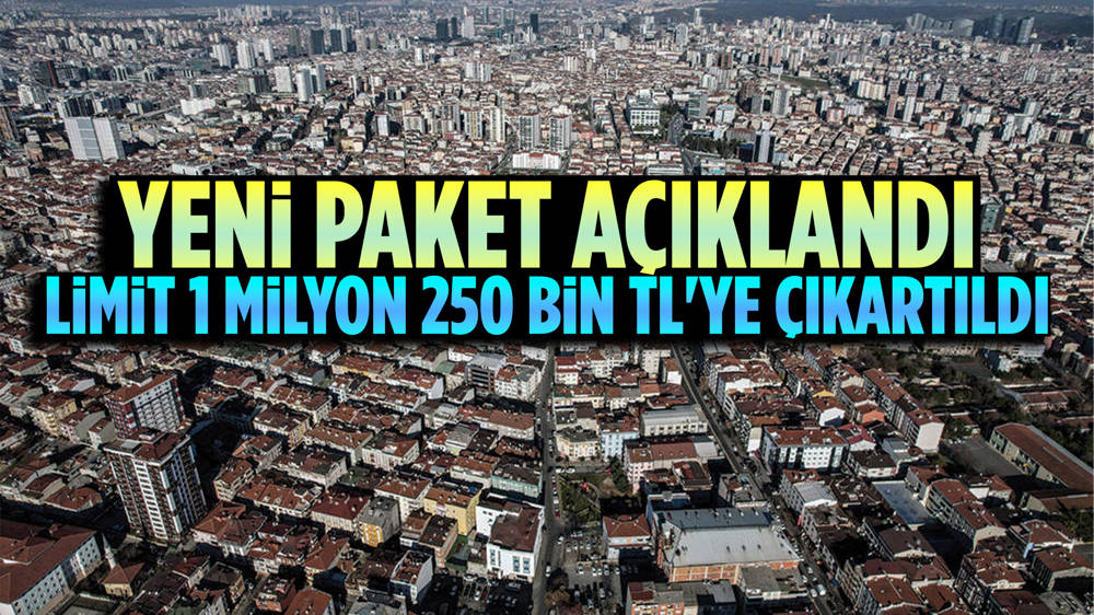 Tüm Detaylarıyla Kentsel Dönüşüm Destek Paketi