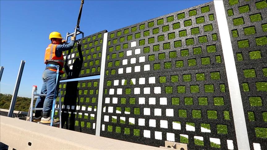 Atık Lastikler “Ses Bariyeri”ne Dönüştü