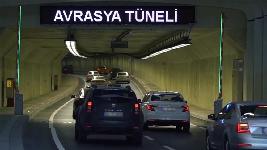 Avrasya Tüneli’nden geçiş rekoru kırıldı