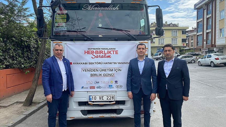 TASD Hatay’a 5 Milyon TL’lik makine ve teçhizat gönderdi