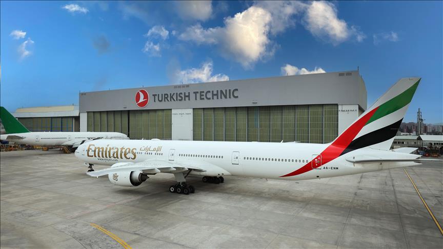 THY Teknik AŞ, Emirates Hava Yollarına Uçak Bakım Hizmeti Vermeye Başladı