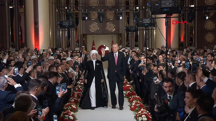 Cumhurbaşkanı Erdoğan Göreve Başlama Töreninde Konuştu