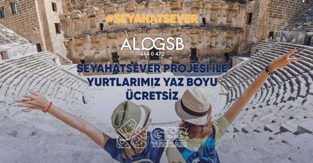 Gençlik ve Spor Bakanlığı yurtları gençlere turizm amaçlı ücretsiz oldu