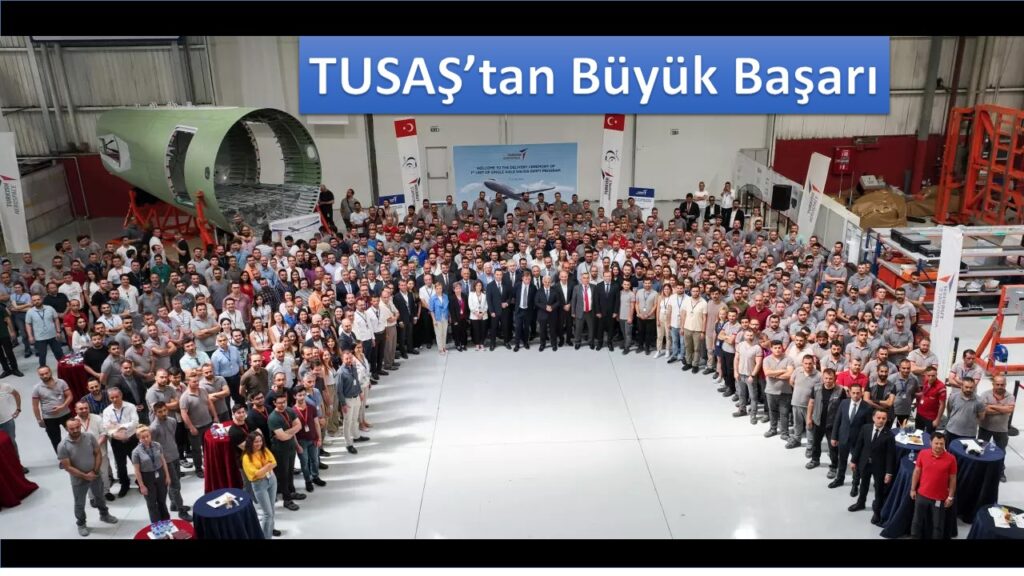 TUSAŞ, Airbus’un gövde kısmını üretti