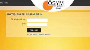 ÖSYM AİS şifresi nedir ve nasıl alınır