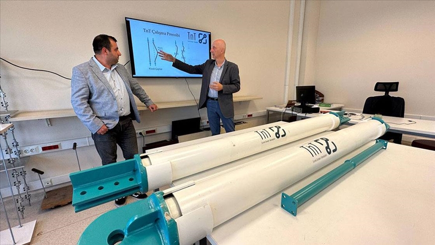 Yerli Sismik Sönümleyici binayı tahliye etmeden güçlendirebilecek