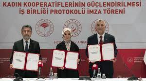 Kadın Kooperatiflerinin Güçlendirilmesi İşbirliği Protokolü 5 Yıl Uzatıldı