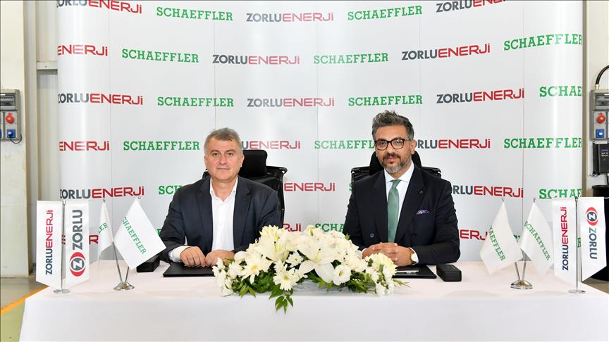 Zorlu Enerji, Schaeffler ile rüzgar enerjisi alanında ortaklık anlaşması imzaladı