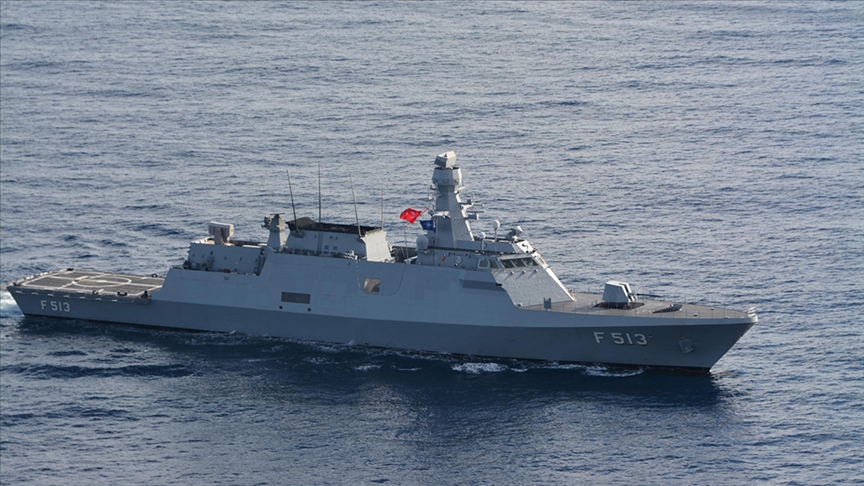 TCG BURGAZADA, Doğu Akdeniz’de keşif, gözetleme ve karakol görevine başladı