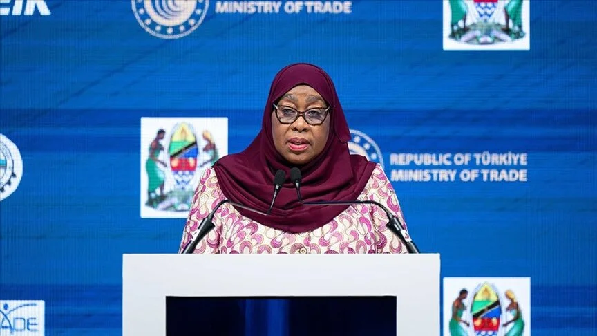 Tanzanya Cumhurbaşkanı Hassan, Türk iş insanlarını ülkesinde yatırım yapmaya davet etti