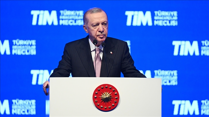 Cumhurbaşkanı Erdoğan: 2002’de bir haftada yaptığımız ihracatı, artık bir günde gerçekleştiriyor