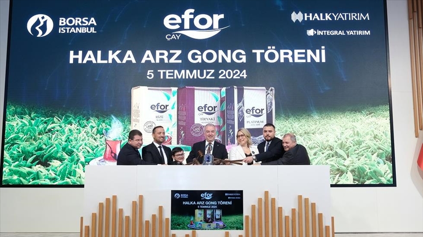 Efor Çay için Borsa İstanbul’da Gong Çaldı