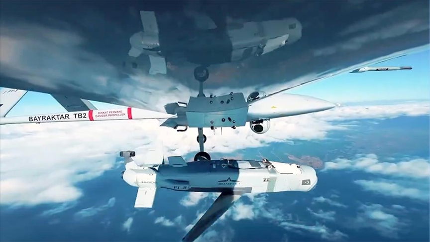 Mini akıllı seyir füzesi Bayraktar KEMANKEŞ 1’den başarılı atış testi