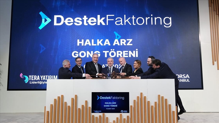 Destek Finans Faktoring Borsa İstanbul’da işleme başladı