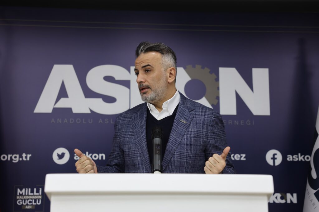 ASKON BAŞKANI ORHAN AYDIN TÜSİAD’A SİYASETİ SİYASİLERE BIRAKIN ÇAĞRISI YAPTI