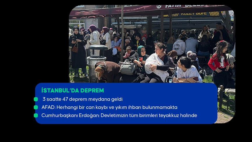 İstanbul’da 6,2 büyüklüğünde deprem