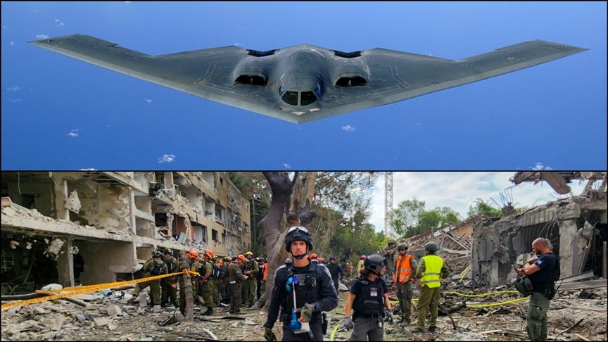 ABD İran’daki nükleer tesisleri vurdu, İran Tel Aviv ve Hayfa’yı hedef aldı