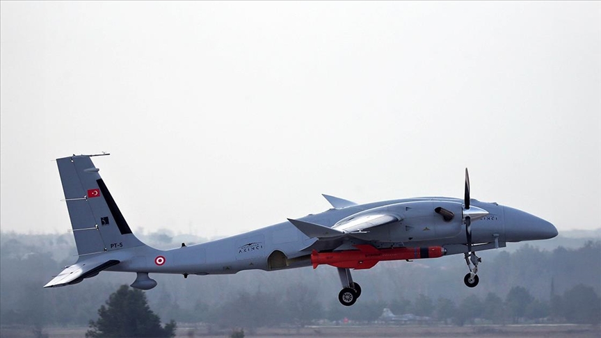 Bayraktar AKINCI’dan ÇAKIR füzesiyle tam isabetli otonom atış