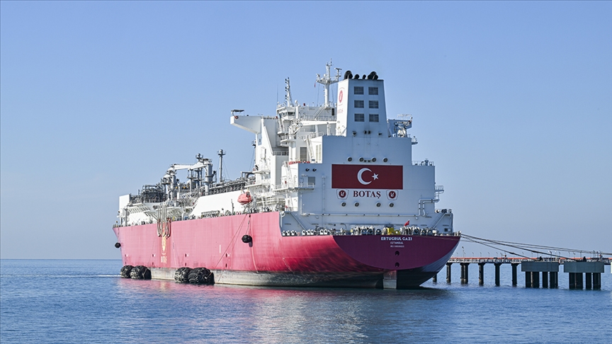 Milli FSRU Ertuğrul Gazi, 4 yılda 8,5 milyar metreküp gazlaştırma yaptı