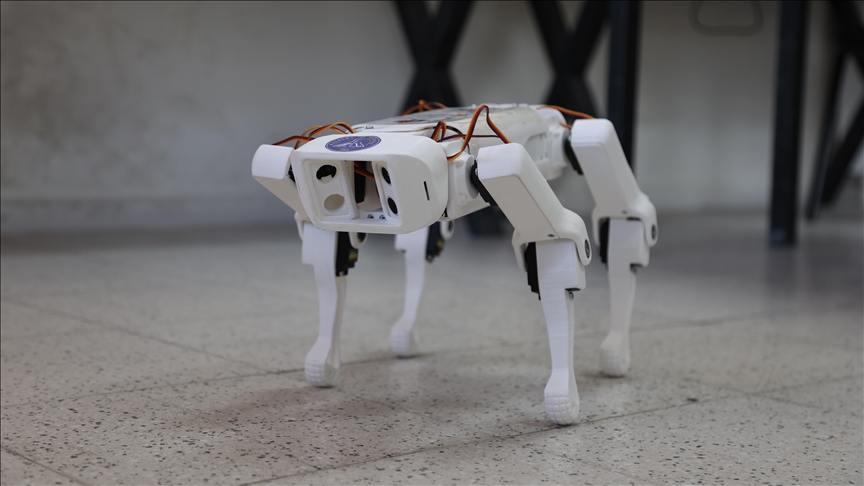 Bayburtlu öğrencilerden görme engelliler için yapay zeka destekli robot köpek