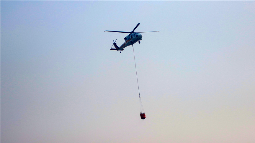 24 saatte çıkan 55 yangının tamamı kontrol altına alındı, Bursa Harmancık yangınına müdahale sürüyor