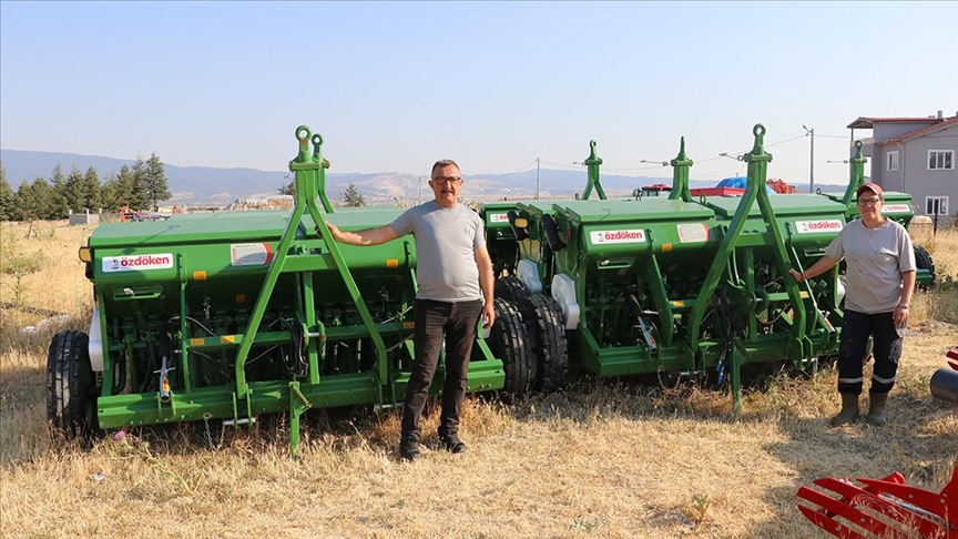 desteğiyle köye kazandırdıkları tarım aletleriyle ekonomiye katkı sağlayacaklar