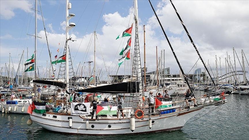 Küresel Sumud Filosu Gazze’ye İlerliyor