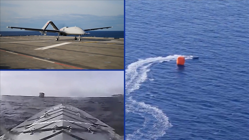 Bayraktar TB3 SİHA ve Albatros-S KİDA’dan başarılı müşterek harekat