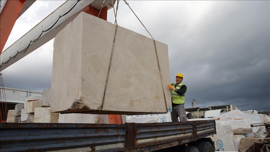 Muğla’dan 60 ülkeye satılan mermerden 100 milyon doların üzerinde ihracat geliri sağlandı