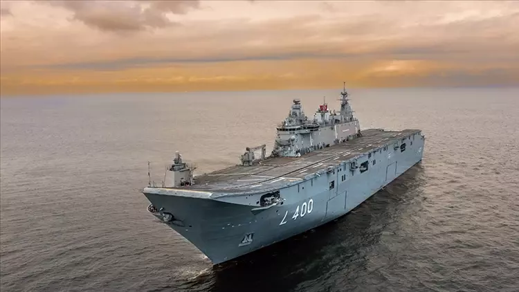 TCG ANADOLU Hollanda’da görücüye çıktı